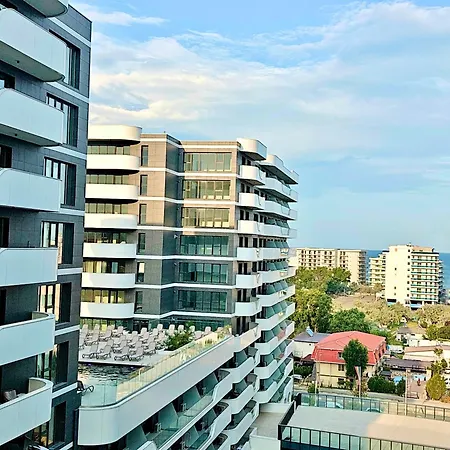 Apartment Aqua Vista Odyssey 8 Lux Cu Vedere Spa Si Piscine *