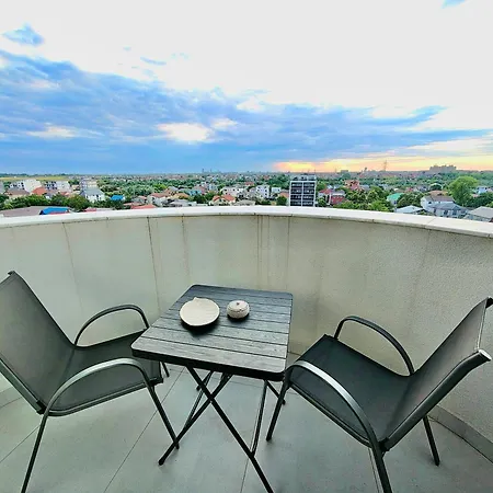 Aqua Vista Odyssey 8 Lux Cu Vedere Spa Si Piscine Apartment Năvodari